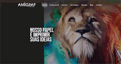 Desktop Screenshot of amigraf.com.br